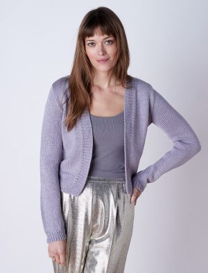 modèle tricot Boléro en Silence de Plassard