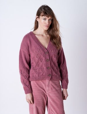 modèle tricot Cardigan en Softie de Plassard