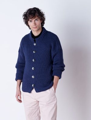modèle tricot Veste en Merino yak de Plassard