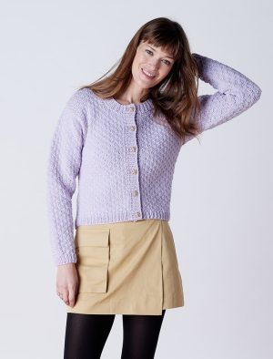 modèle tricot Cardigan en Datcha de Plassard