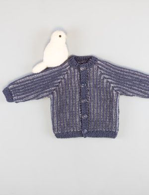modèle tricot Gilet en Merino yak de Plassard