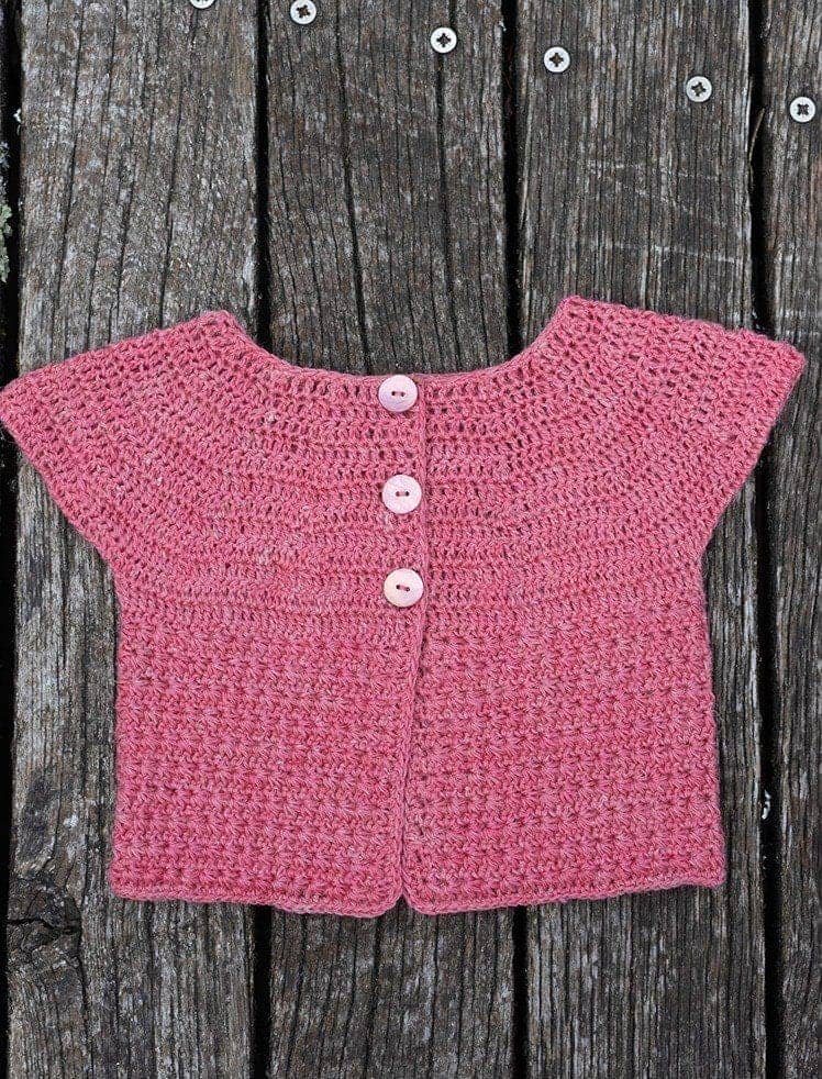 modèle crochet Cardigan au crochet en  de Plassard