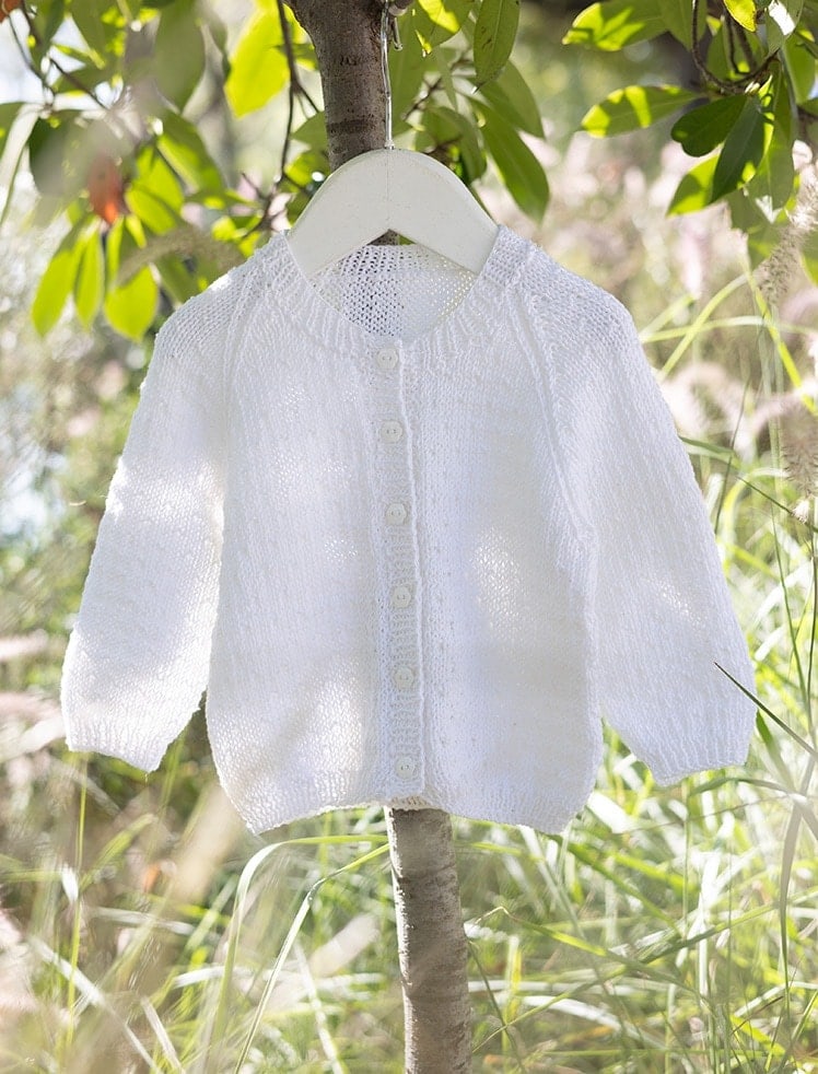 modèle mixte crochet/tricot Cardigan en  de Plassard