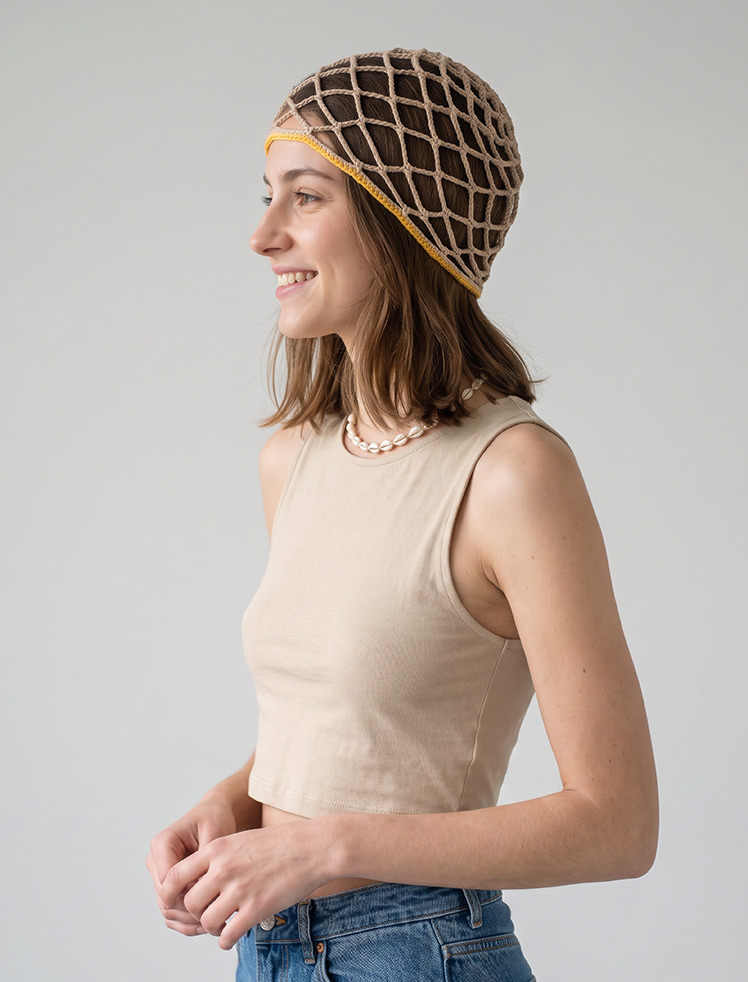 G-219 Calot au crochet en Gong modele gratuit
